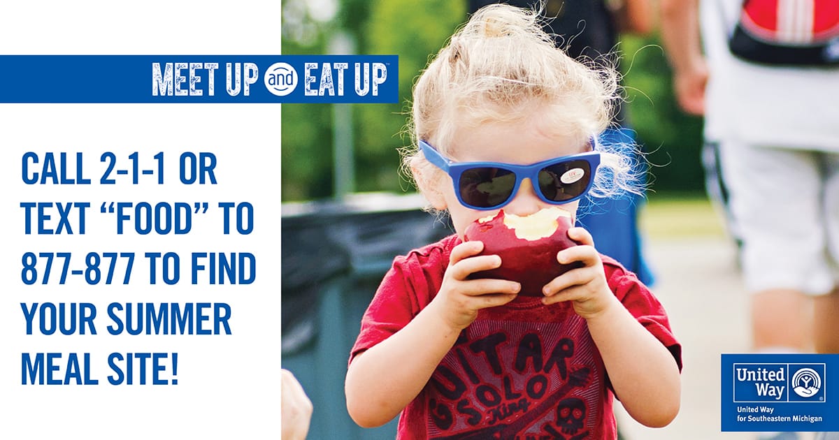 Meet Up And Eat Up Toolkit United Way for Southeastern Michigan